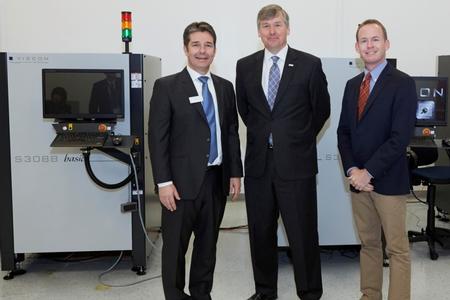 Congressman Rob Woodall (R-GA-7) recently visited Viscom’s facility in Duluth, GA for its 30th anniversary event. 